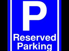Placuta pentru rezervare parking
