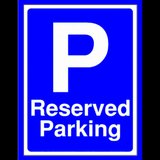 Placuta pentru rezervare parking